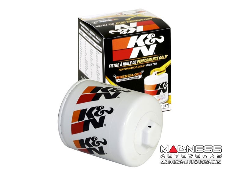 Alfa Romeo Giulia Oil Filter 2.0L K&N Performance Gold